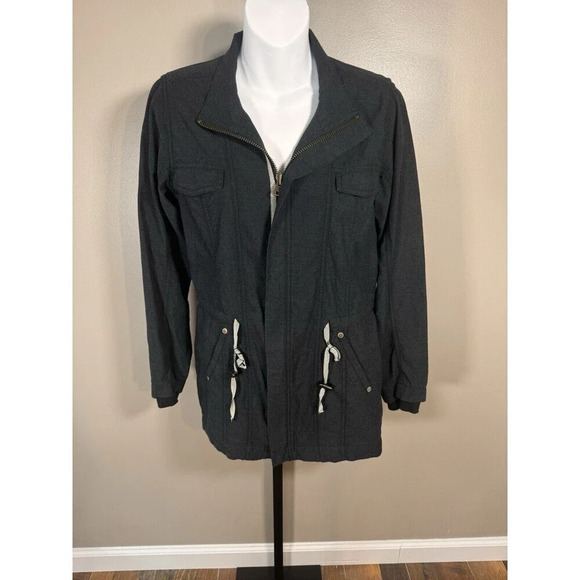 Cabi Women’s Jacket Cotton Lightweight Charcoal Gray X Small - Picture 3 of 12